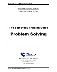 The Self-Study Training Guide “Problem Solving Process”