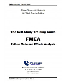 Self-Study Training Guide “FMEA - Failure Mode and Effects Analysis”