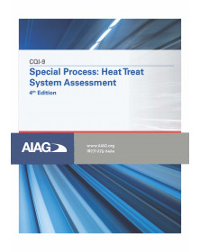 CQI-9 - Heat Treat - Special Process Heat Treat System Assessment - 4° Edizione - 978-1-60-534449-2