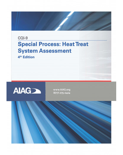 CQI-9 - Heat Treat - Special Process Heat Treat System Assessment - 4° Edizione - 978-1-60-534449-2